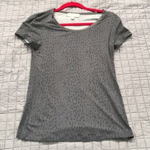 Leopard banana republic t shirt